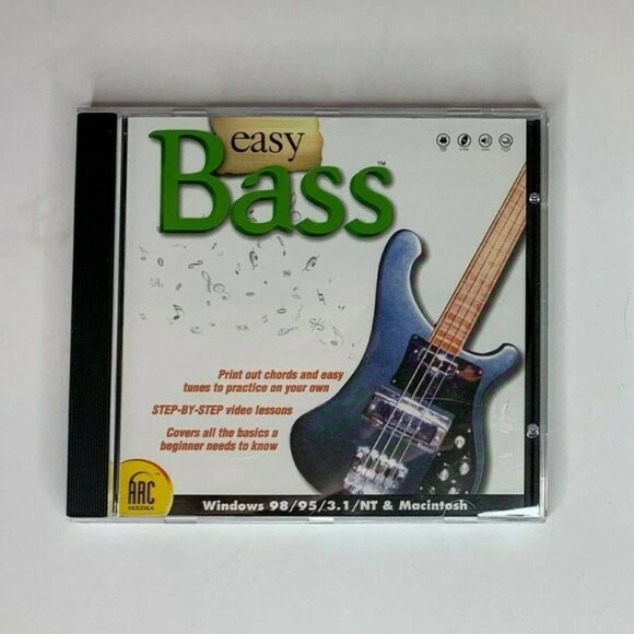 Easy Guitar Acoustic and Electric Arc Media 1999 Boxed for Windows 95 98 Mac OS - Picture 5 of 6